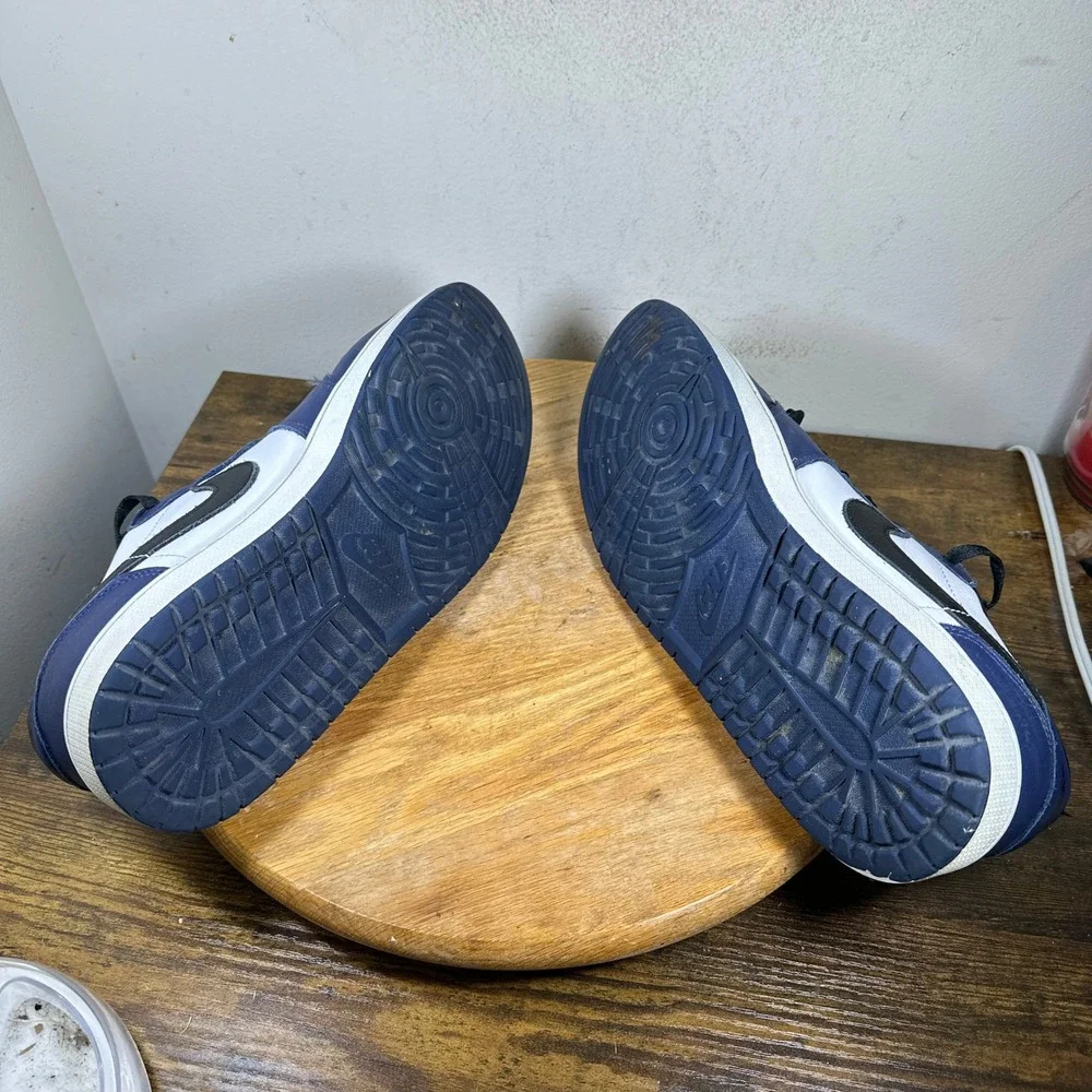 Nike Air Jordan 1 Low Golf Midnight Navy White Black DD9315-104 Mens 11.5